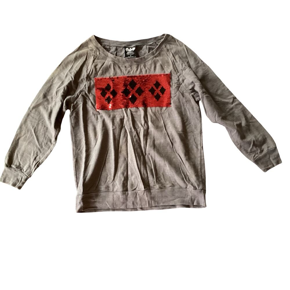 Batman Harley Quinn Gray Sweatshirt